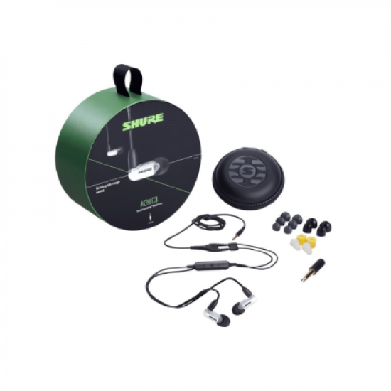 Shure 1BA Earphone, White E,W/-UNI | Shure