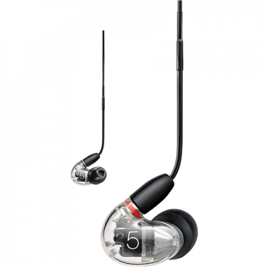 Shure 3BA Earphone, Clear,W/MODEL:RMCE-UNI | Shure