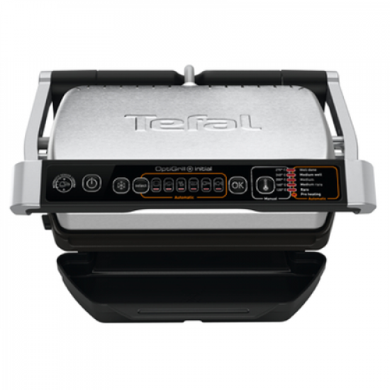TEFAL | OptiGrill Initial | GC706D | Contact grill | 2000 W | Black/Stainless steel