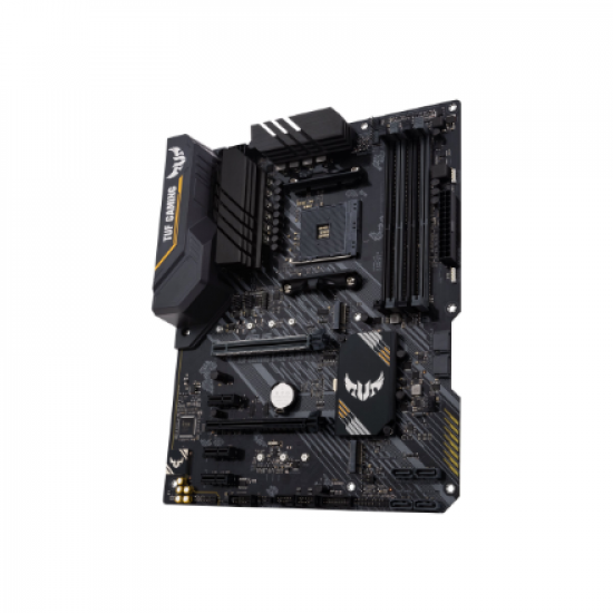 Asus | TUF GAMING B450-PLUS II | Processor family AMD | Processor socket AM4 | DDR4 | Memory slots 4 | Number of SATA connectors 6 x SATA-600 (RAID) | Chipset AMD B | ATX