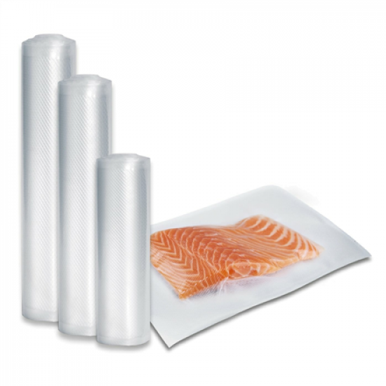 Caso | Foil set 2 for vacuuming + Sous Vide Cooking | 01236 | Dimensions (W x L) 30 x 40 cm, 20 x 600 cm, 28 x 600 cm, 30 x 600 cm