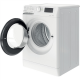 INDESIT | Washing machine | MTWE 71252 WK EE | Energy efficiency class E | Front loading | Washing capacity 7 kg | 1200 RPM | Depth 54 cm | Width 59.5 cm | Display | Big Digit | White