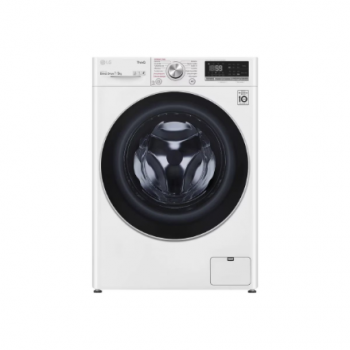 LG | Washing Machine With Dryer | F2DV5S7S1E | Energy efficiency class D | Front loading | Washing capacity 7 kg | 1200 RPM | Depth 46 cm | Width 60 cm | Display | LED | Drying system | Drying capacity 5 kg | Steam function | Direct drive | Wi-Fi | White