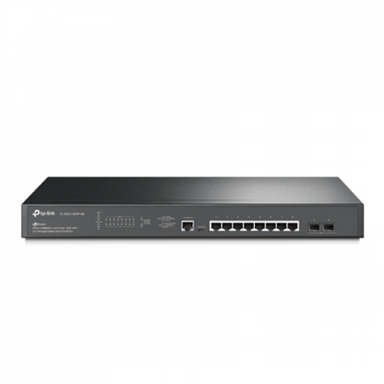 TP-LINK | 8-Port 10/100/2500Mbps Desktop Network Switch | SG3210XHP-M2 | Managed L2+ | Rackmountable | SFP+ ports quantity 2 | Power supply type External