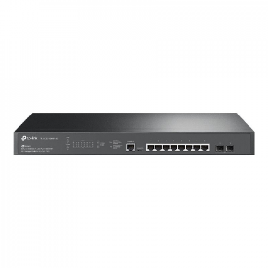TP-LINK | 8-Port 10/100/2500Mbps Desktop Network Switch | SG3210XHP-M2 | Managed L2+ | Rackmountable | SFP+ ports quantity 2 | Power supply type External