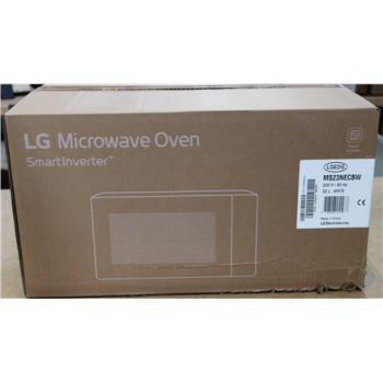 SALE OUT. | LG | Microwave Oven | MS23NECBW | Free standing | 23 L | 1000 W | White | DAMAGED PACKAGING