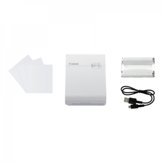 Canon Selphy SQUARE QX10 | Colour | Thermal | Photo Printer | Wi-Fi | White