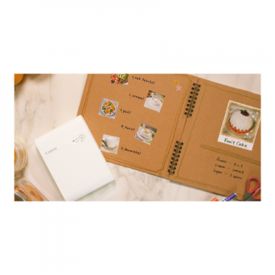 Canon Selphy SQUARE QX10 | Colour | Thermal | Photo Printer | Wi-Fi | White
