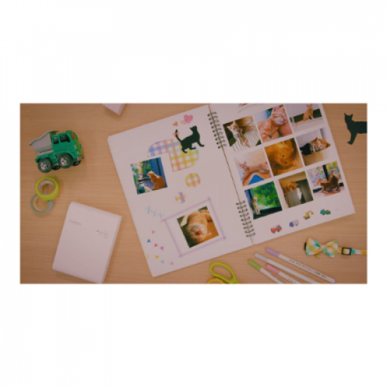 Canon Selphy SQUARE QX10 | Colour | Thermal | Photo Printer | Wi-Fi | White