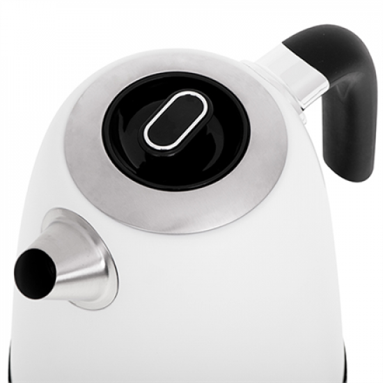 Adler | Kettle | AD 1295w | Electric | 2200 W | 1.7 L | Stainless steel | 360° rotational base | White