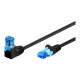 Goobay | Patch Cable | 51530 | RJ-45 | RJ-45 90°