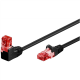Goobay | Patch Cable | 51514 | RJ-45 | RJ-45 90°