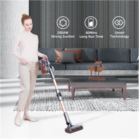 Jimmy | Vacuum Cleaner | H9 Pro | Cordless operating | 600 W | 28.8 V | Operating time (max) 80 min | Silver/Cooper | Warranty 24 month(s)