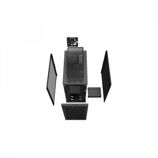 Deepcool | MATREXX 40 3FS | Black | Micro ATX | Power supply included No | ATX PS2_Length less than 170mm