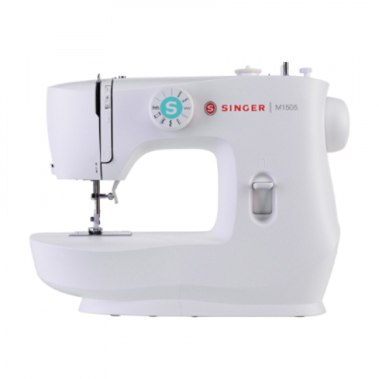 Singer | Sewing Machine | M1505 | Number of stitches 6 | Number of buttonholes 1 | White