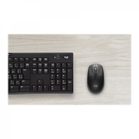 Logitech | Full size Mouse | M190 | Wireless | USB | Charcoal