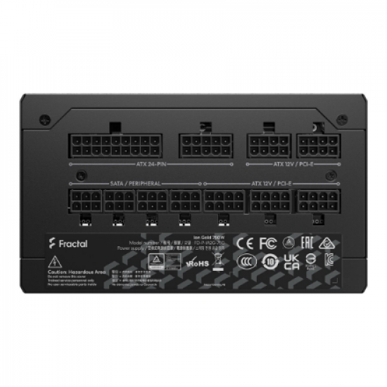 Fractal Design | Fully modular PSU | ION Gold 750W | 750 W