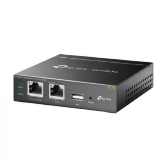 TP-LINK | Omada Hardware Controller | OC200 | 10/100 Mbit/s | Ethernet LAN (RJ-45) ports 2 | MU-MiMO No | PoE in | 1 × USB 2.0, 1 × Micro USB