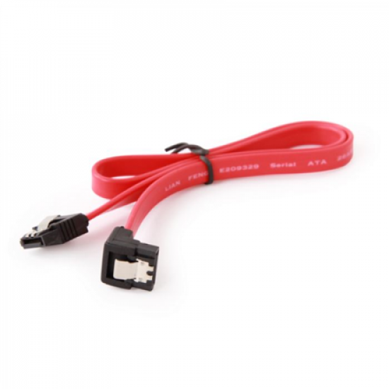 Cablexpert | CC-SATAM-DATA90 | Serial ATA III 50cm data cable with 90 degree bent connector