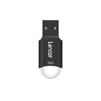Lexar | USB Flash Drive | JumpDrive V40 | 64 GB | USB 2.0 | Black