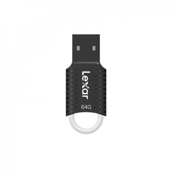 Lexar | USB Flash Drive | JumpDrive V40 | 64 GB | USB 2.0 | Black