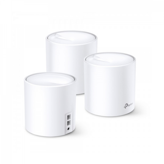Whole-Home Wi-Fi System | Deco X20(3-pack) | 802.11ac | 1201 Mbit/s | 10/100/1000 Mbit/s | Ethernet LAN (RJ-45) ports 2 | Mesh Support Yes | No mobile broadband | Antenna type Internal