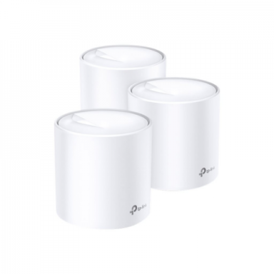 Whole-Home Wi-Fi System | Deco X20(3-pack) | 802.11ac | 1201 Mbit/s | 10/100/1000 Mbit/s | Ethernet LAN (RJ-45) ports 2 | Mesh Support Yes | No mobile broadband | Antenna type Internal