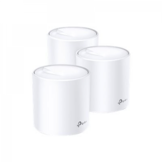 Whole-Home Wi-Fi System | Deco X20(3-pack) | 802.11ac | 1201 Mbit/s | 10/100/1000 Mbit/s | Ethernet LAN (RJ-45) ports 2 | Mesh Support Yes | No mobile broadband | Antenna type Internal