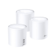 Whole-Home Wi-Fi System | Deco X20(3-pack) | 802.11ac | 1201 Mbit/s | 10/100/1000 Mbit/s | Ethernet LAN (RJ-45) ports 2 | Mesh Support Yes | No mobile broadband | Antenna type Internal