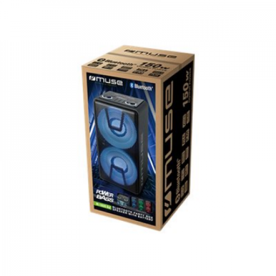 Muse | Party Box Speaker | M-1805 DJ | 150 W | Bluetooth | Black | Wireless connection