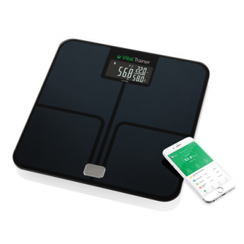 ETA | Smart Personal Scale | Vital Trainer ETA778090000 | Body analyzer | Maximum weight (capacity) 180 kg | Accuracy 100 g | Body Mass Index (BMI) measuring | Black