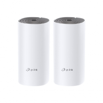 C1200 Whole Home Mesh Wi-Fi System | Deco E4 (2-pack) | 802.11ac | 867+300 Mbit/s | 10/100 Mbit/s | Ethernet LAN (RJ-45) ports 2 | Mesh Support Yes | MU-MiMO Yes | No mobile broadband | Antenna type 2xInternal