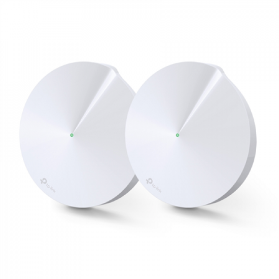 AC1300 Whole Home Mesh Wi-Fi System | Deco M5 (2-pack) | 802.11ac | 867+400 Mbit/s | 10/100/1000 Mbit/s | Ethernet LAN (RJ-45) ports 2 | Mesh Support Yes | MU-MiMO Yes | No mobile broadband | Antenna type 4xInternal per Deco uni