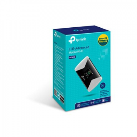 4G LTE Advanced Mobile Wi-Fi | M7450 | 802.11ac | 867 Mbit/s | Mesh Support No | MU-MiMO No | 4G | Antenna type 1xInternal | 1 x microUSB