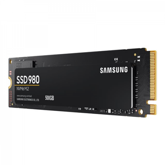 Samsung | V-NAND SSD | 980 | 500 GB | SSD form factor M.2 2280 | Solid-state drive interface M.2 NVME | Read speed 3500 MB/s | Write speed 3000 MB/s