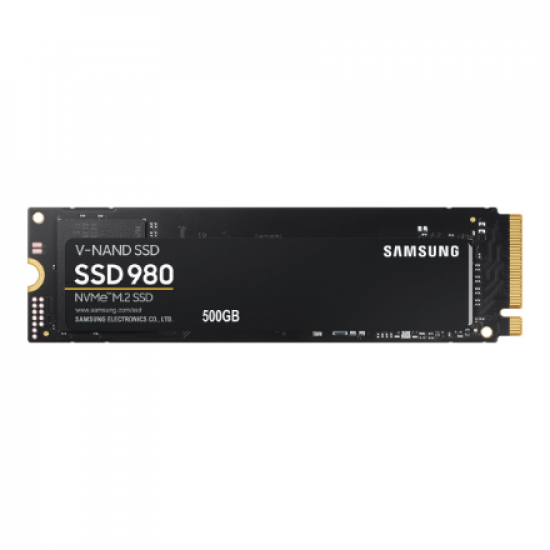 Samsung | V-NAND SSD | 980 | 500 GB | SSD form factor M.2 2280 | Solid-state drive interface M.2 NVME | Read speed 3500 MB/s | Write speed 3000 MB/s