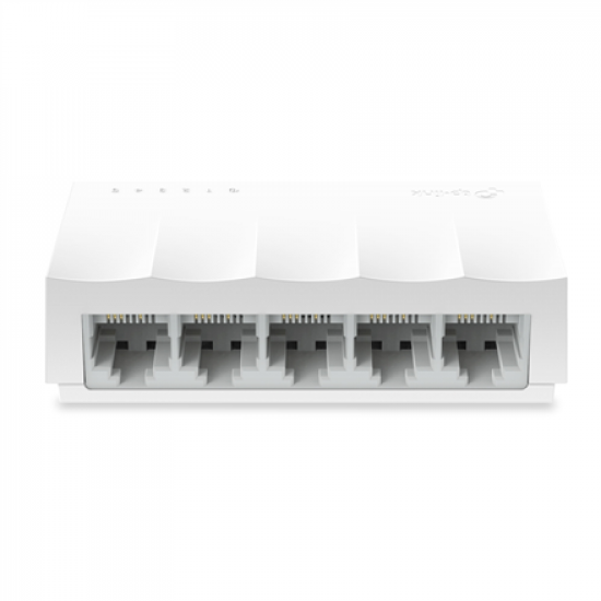 TP-LINK | 5-Port 10/100Mbps Desktop Network Switch | LS1005 | Unmanaged | Desktop | Power supply type External