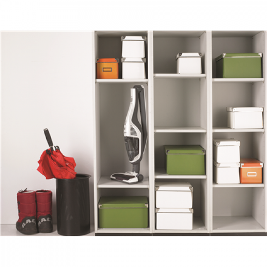 Gorenje | Vacuum cleaner | SVC180FW | Handstick 2in1 | Handstick | 18 V | Operating time (max) 50 min | White | Warranty 24 month(s) | Battery warranty 12 month(s)