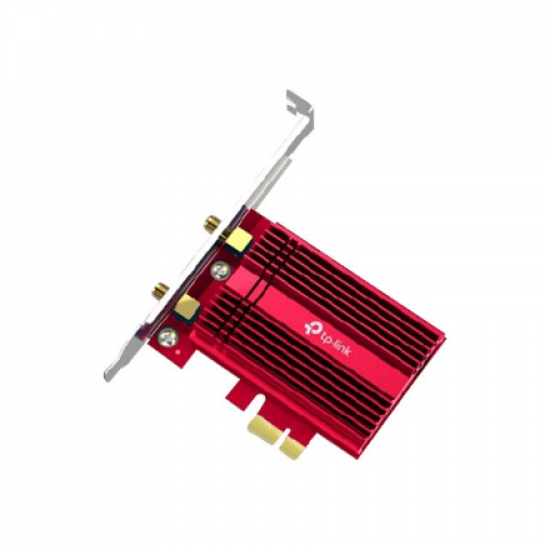TP-LINK | AX3000 Wi-Fi 6 Bluetooth 5.0 PCIe Adapter | TX3000E | 2.4GHz/5GHz | Antenna type 2xHigh-Gain External Antennas | 574+2402 Mbit/s