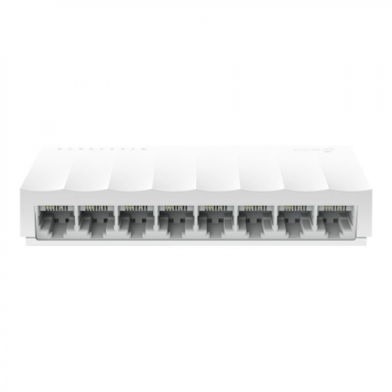 TP-LINK | 8-Port 10/100Mbps Desktop Network Switch | LS1008 | Unmanaged | Desktop | Power supply type External
