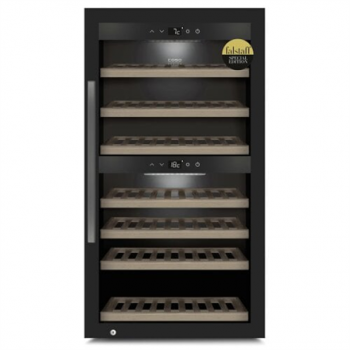 Caso | Smart Wine Cooler | WineExclusive 66 | Energy efficiency class G | Showcase | Free standing | Bottles capacity bottles | Cooling type Compressor technology | Black