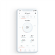 Mill | Sense smart indoor air quality monitor | SENSEAIR | White | No Display