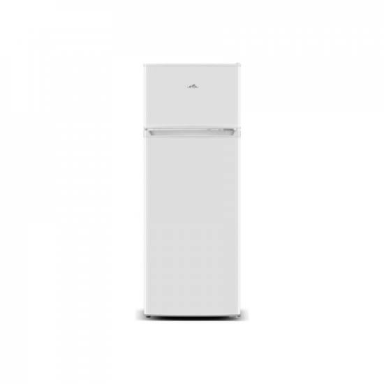 ETA | Refrigerator | ETA254690000E | Energy efficiency class E | Free standing | Double Door | Height 142.6 cm | Fridge net capacity 169 L | Freezer net capacity 37 L | 40 dB | White