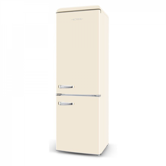 ETA | Refrigerator | ETA253090040E Storio | Energy efficiency class E | Free standing | Combi | Height 192 cm | Fridge net capacity 216 L | Freezer net capacity 84 L | 41 dB | Beige