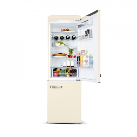 ETA | Refrigerator | ETA253090040E Storio | Energy efficiency class E | Free standing | Combi | Height 192 cm | Fridge net capacity 216 L | Freezer net capacity 84 L | 41 dB | Beige