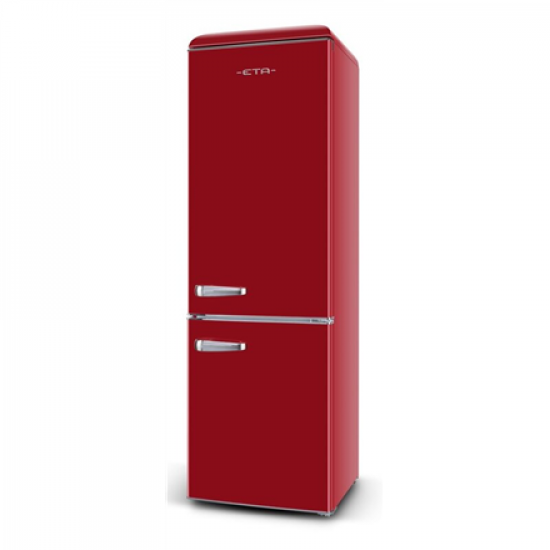 ETA | Refrigerator | ETA253190030E Storio retro | Energy efficiency class E | Free standing | Combi | Height 192 cm | Fridge net capacity 216 L | Freezer net capacity 84 L | 41 dB | Red