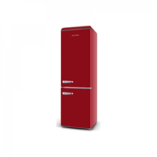 ETA | Refrigerator | ETA253190030E Storio retro | Energy efficiency class E | Free standing | Combi | Height 192 cm | Fridge net capacity 216 L | Freezer net capacity 84 L | 41 dB | Red