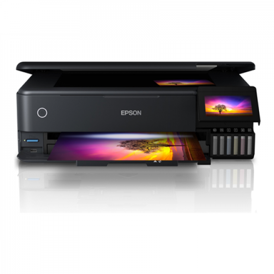 Epson Multifunctional Printer | EcoTank L8180 | Inkjet | Colour | Inkjet Multifunctional Printer | A3+ | Wi-Fi | Black
