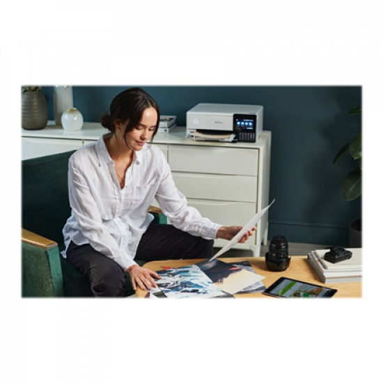 Epson Wireless Photo Printer | EcoTank L8160 | Inkjet | Colour | Inkjet Multifunctional Printer | A4 | Wi-Fi | Grey