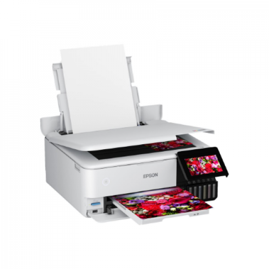 Epson Wireless Photo Printer | EcoTank L8160 | Inkjet | Colour | Inkjet Multifunctional Printer | A4 | Wi-Fi | Grey